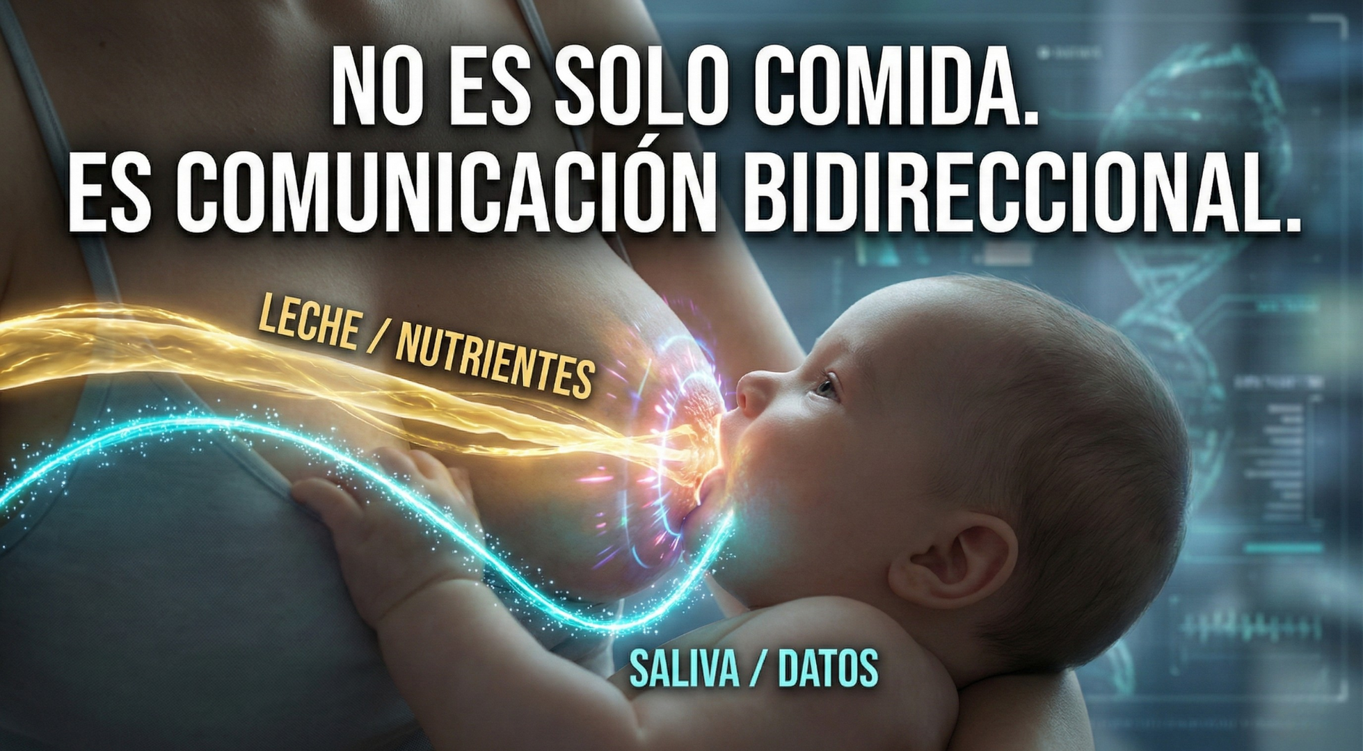 El «Escáner Biológico»: Por Qué la Leche Materna es el Sistema de Comunicación Más Avanzado de la Tierra