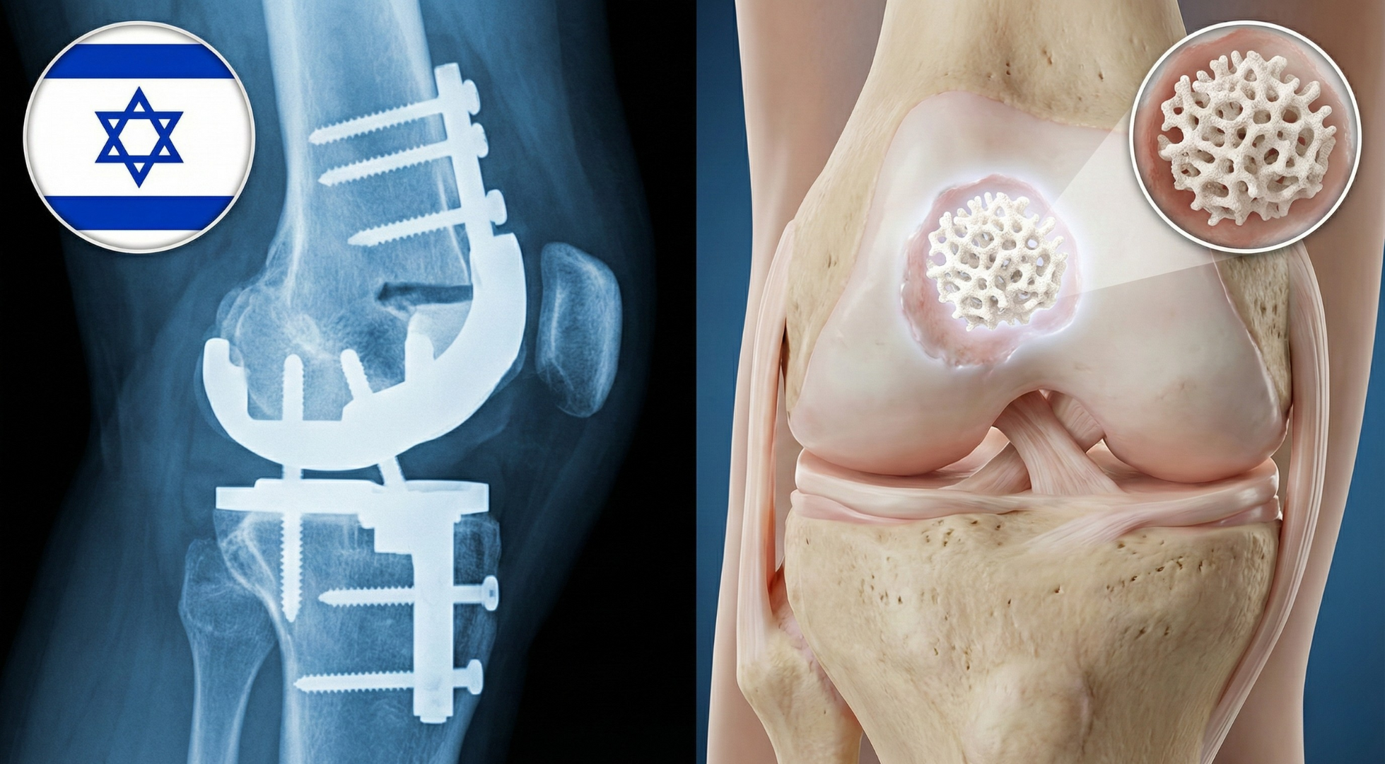 Adiós a las Prótesis: El Implante Israelí que Enseña a tu Rodilla a Regenerarse Sola