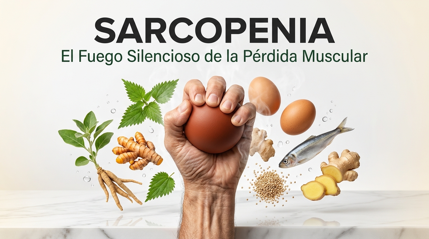 GUÍA COMPLETA DE LA SARCOPENIA: POR QUÉ PIERDES MÚSCULO Y FUERZA SIN DARTE CUENTA DESPUÉS DE LOS 40, CÓMO DETECTARLO ANTES QUE TU MÉDICO Y EL PROTOCOLO ANCESTRAL DE 60 DÍAS QUE LA CIENCIA ACABA DE CONFIRMAR (LO QUE LA INDUSTRIA FARMACÉUTICA NO PUEDE RESOLVER)