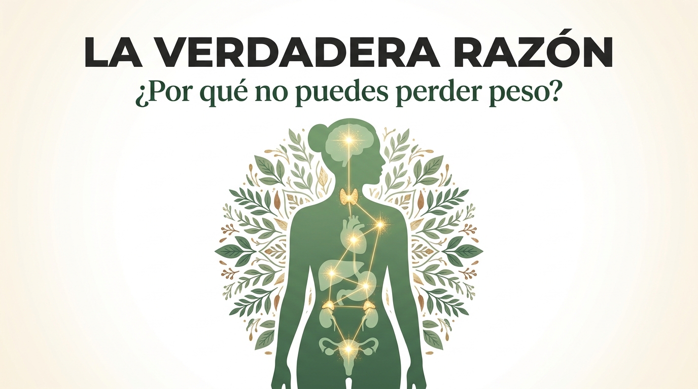 ESTA ES LA VERDADERA RAZÓN POR LA CUAL NO LOGRAS BAJAR DE PESO AUNQUE HAGAS DIETA Y EJERCICIO (LO QUE TU CUERPO ESTÁ PIDIENDO HACE AÑOS Y NADIE TE EXPLICÓ)