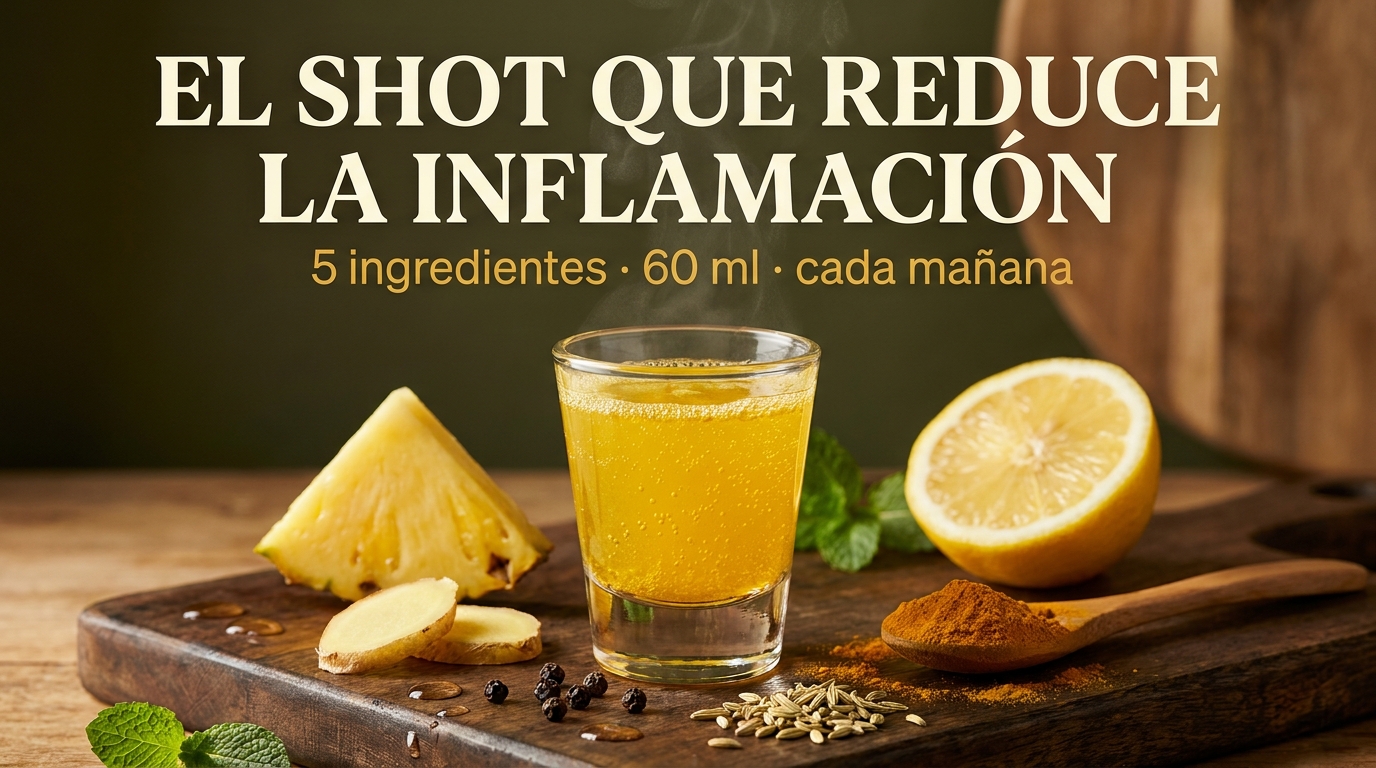 ESTÁS HINCHADA TODO EL DÍA Y NO ES GRASA: EL ENEMIGO INVISIBLE QUE LOS GASTROENTERÓLOGOS NO DIAGNOSTICAN Y EL SHOT DE 60ML QUE LO DESACTIVA EN 7 DÍAS